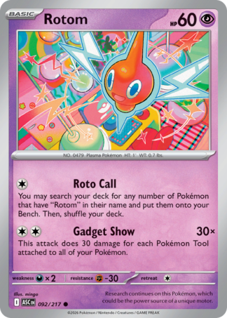 Rotom 92 / 217