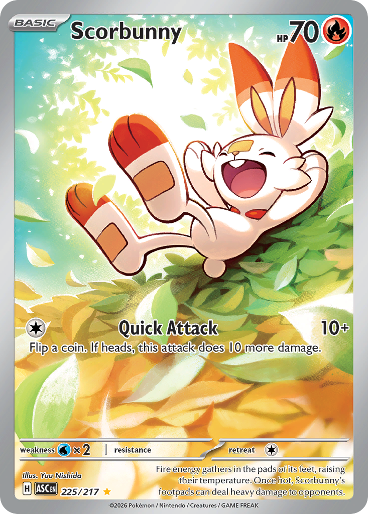 Scorbunny 225 / 217