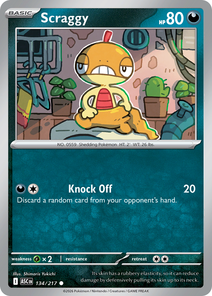 Scraggy 134 / 217