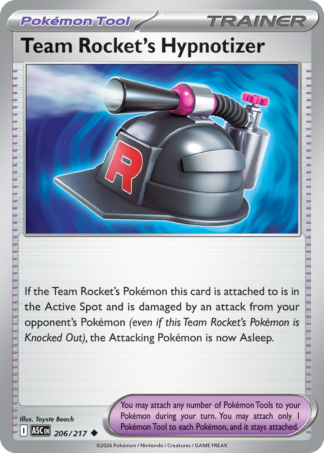 Team Rocket's Hypnotizer 206 / 217