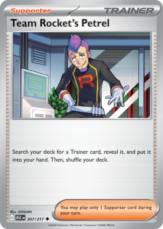 Team Rocket's Petrel 207 / 217