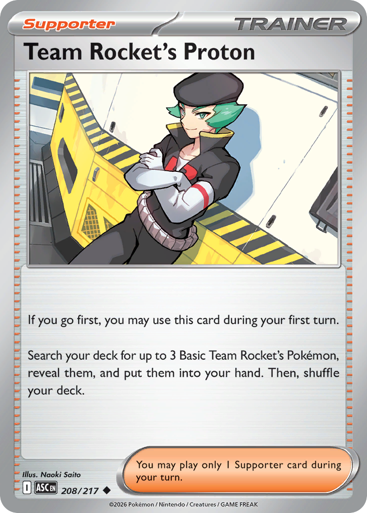 Team Rocket's Proton 208 / 217