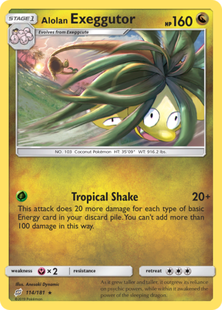 Alolan Exeggutor 114 / 181