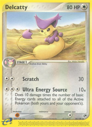 Delcatty 34 / 100
