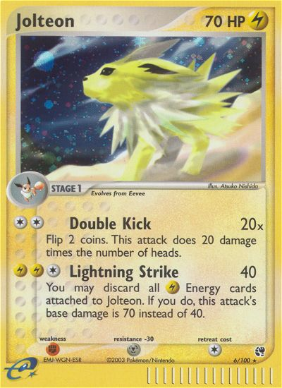 Jolteon 6 / 100