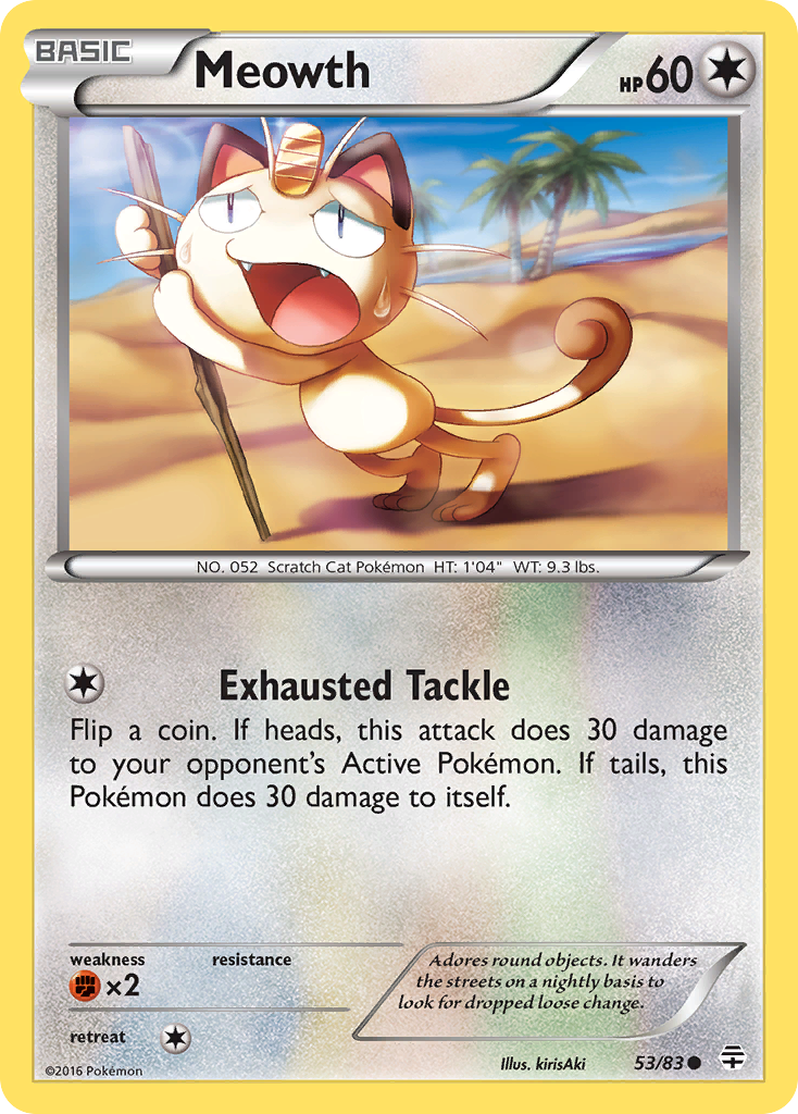 Meowth 53 / 83