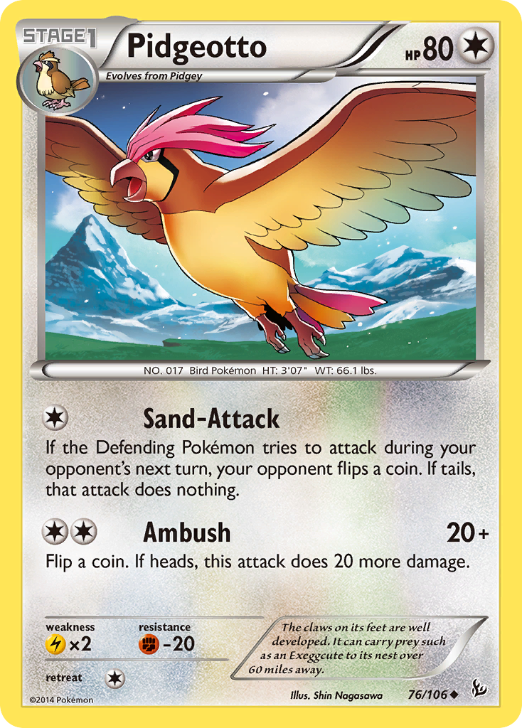 Pidgeotto 76 / 106