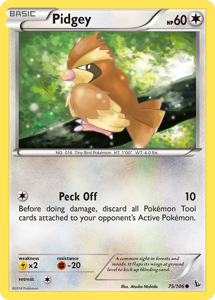 Pidgey 75 / 106