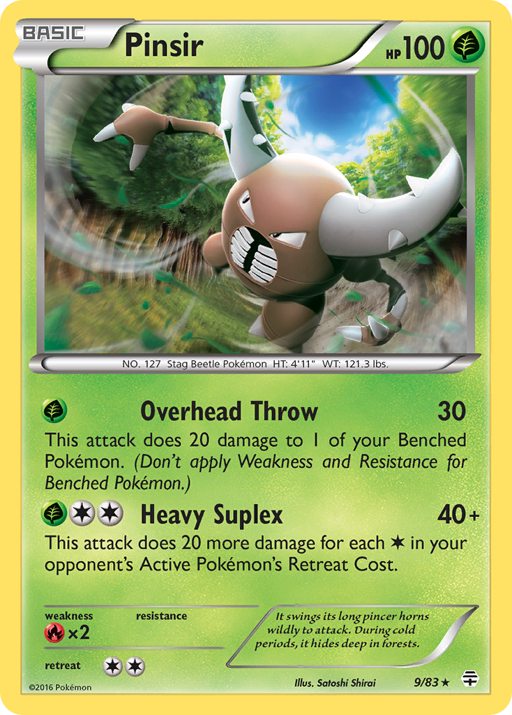 Pinsir 9 / 83