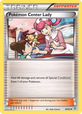 Pokémon Center Lady 68 / 83