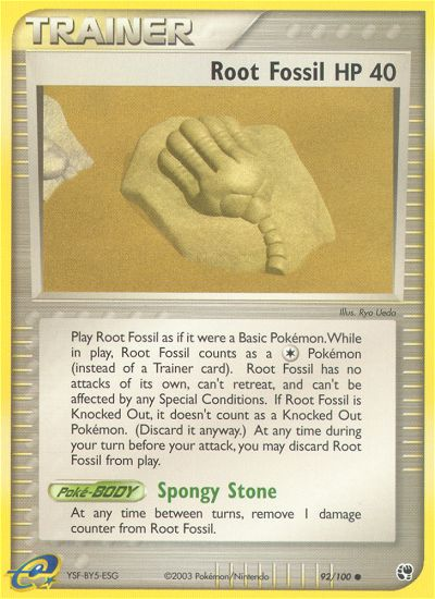 Root Fossil 92 / 100