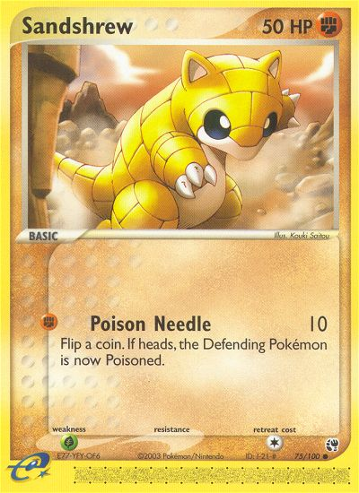 Sandshrew 75 / 100