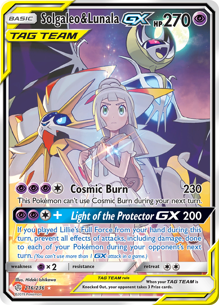 Solgaleo & Lunala-GX 216 / 236
