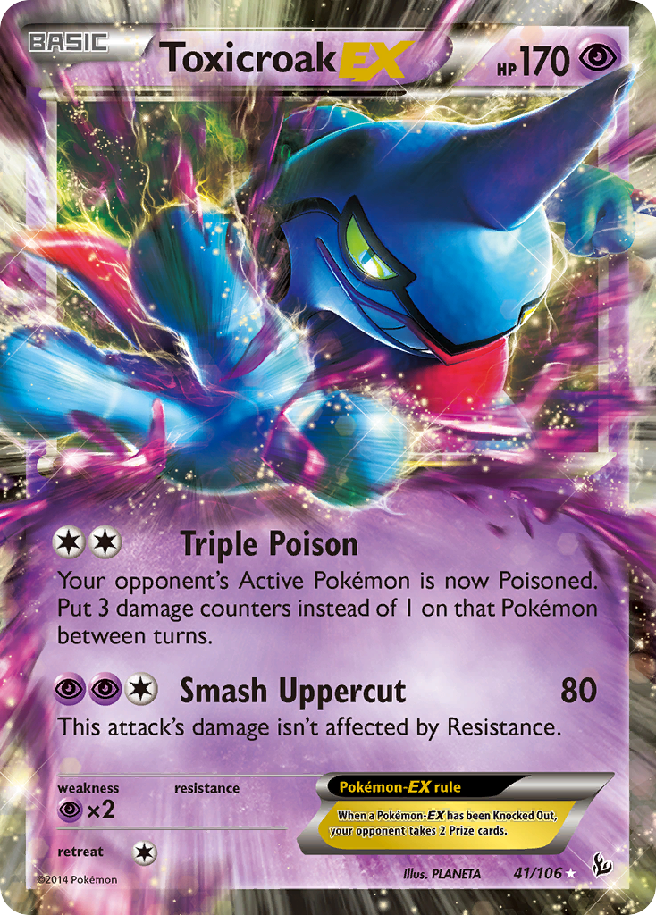 Toxicroak-EX 41 / 106