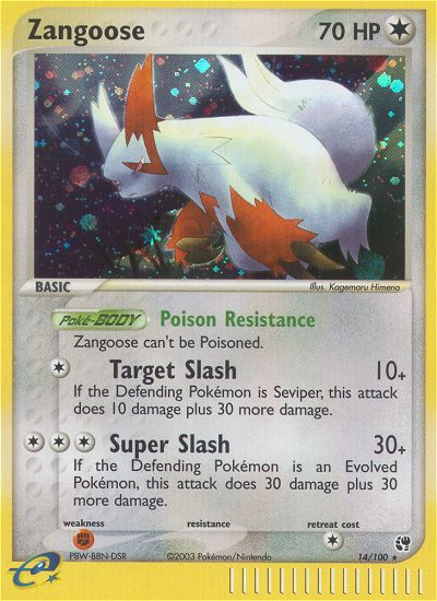 Zangoose 14 / 100