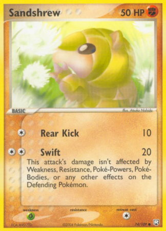 Sandshrew 74 / 109