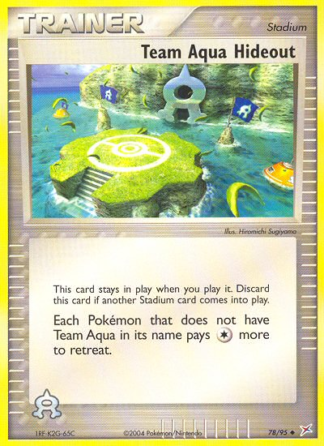 Team Aqua Hideout 78 / 95