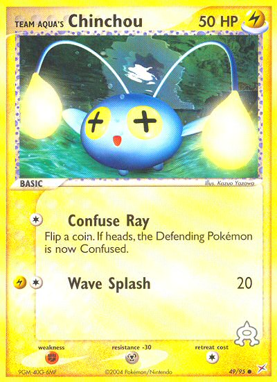 Team Aqua's Chinchou 49 / 95