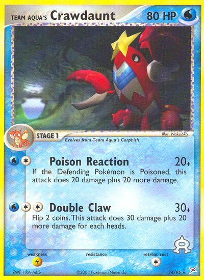 Team Aqua's Crawdaunt 14 / 95
