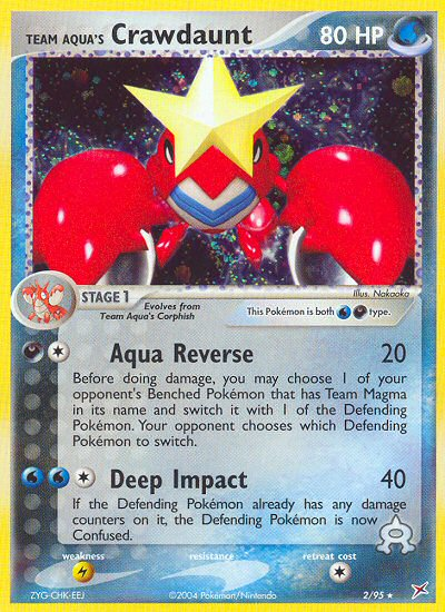 Team Aqua's Crawdaunt 2 / 95