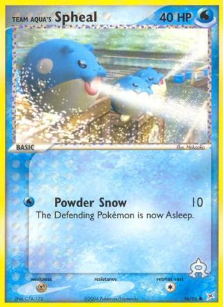 Team Aqua's Spheal 56 / 95