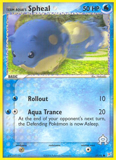 Team Aqua's Spheal 57 / 95