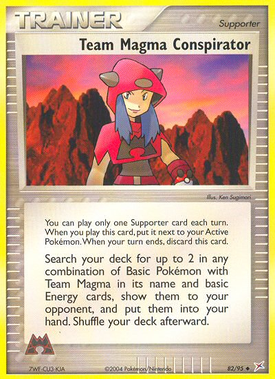 Team Magma Conspirator 82 / 95