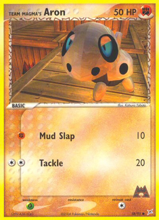 Team Magma's Aron 58 / 95