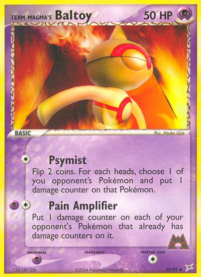Team Magma's Baltoy 32 / 95