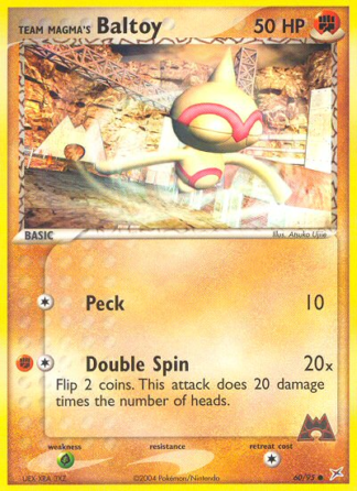 Team Magma's Baltoy 60 / 95