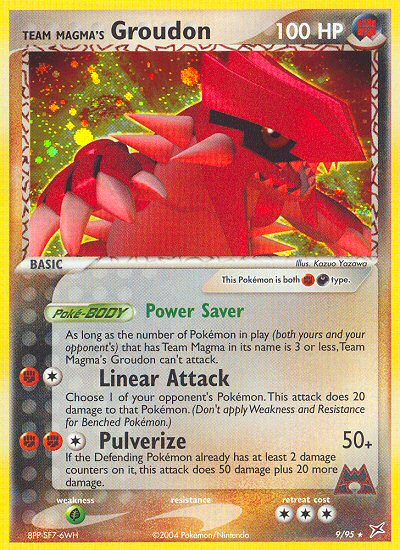 Team Magma's Groudon 9 / 95