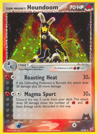 Team Magma's Houndoom 10 / 95