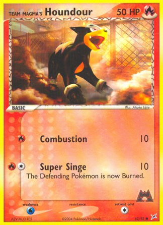 Team Magma's Houndour 62 / 95
