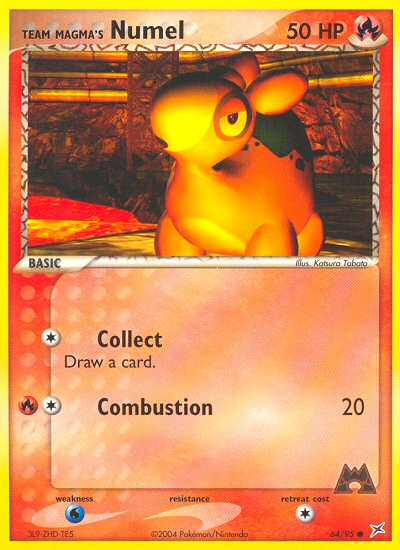 Team Magma's Numel 64 / 95
