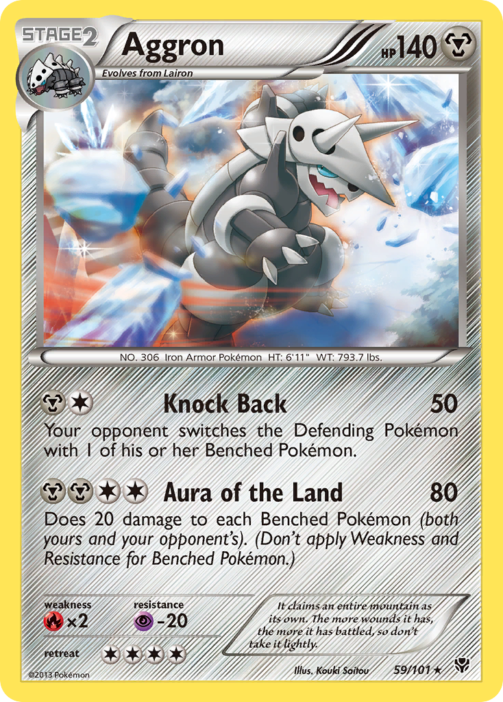Aggron 59 / 101
