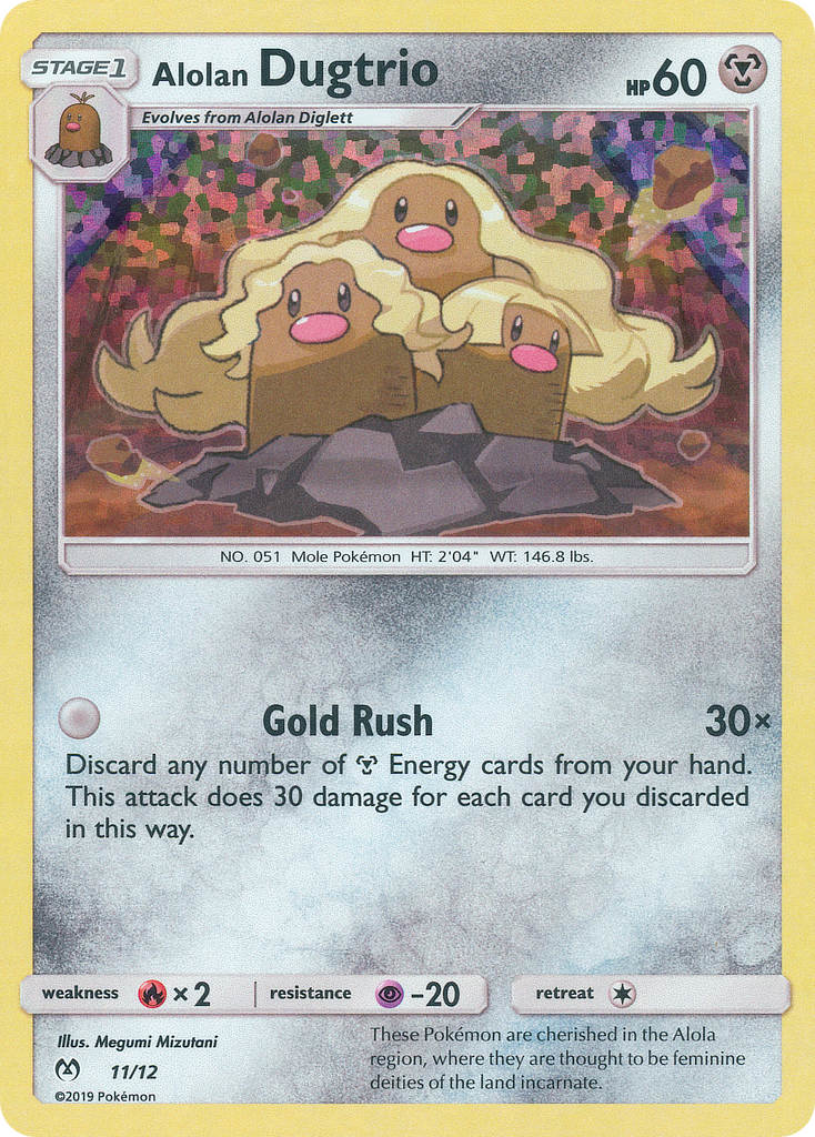 Alolan Dugtrio 11 / 12