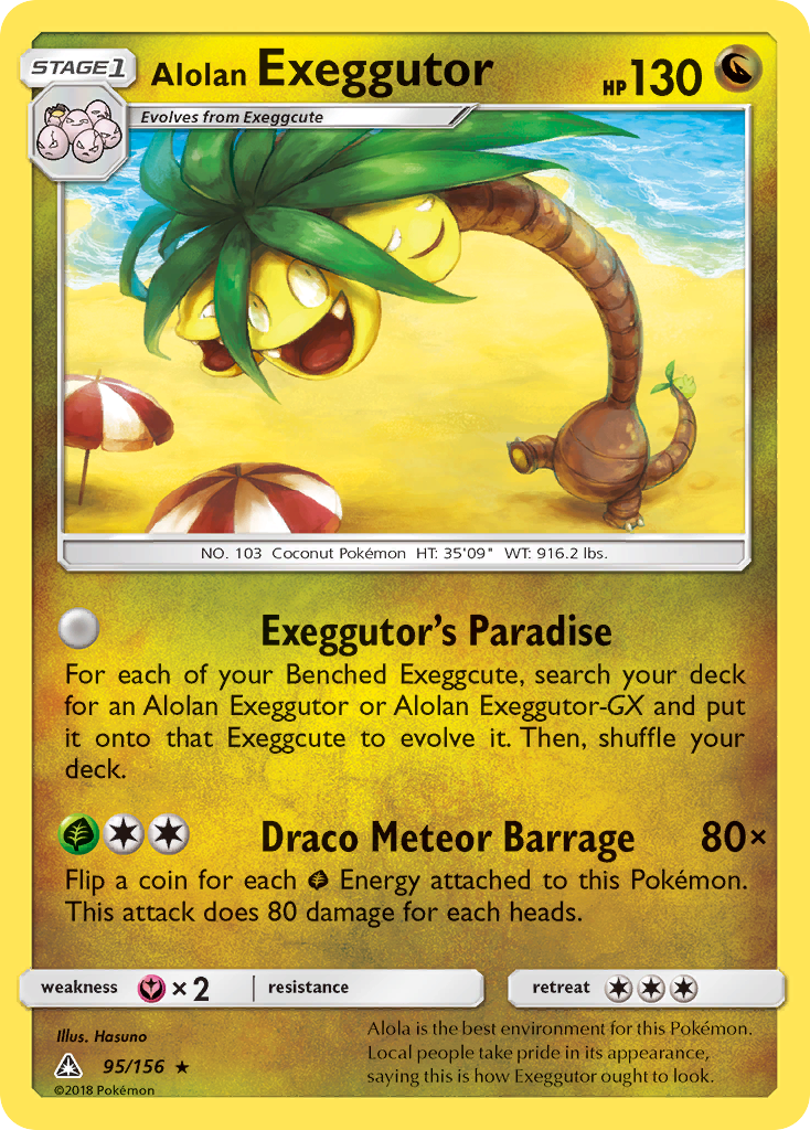 Alolan Exeggutor 95 / 156