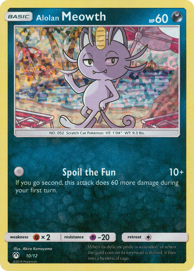 Alolan Meowth 10 / 12