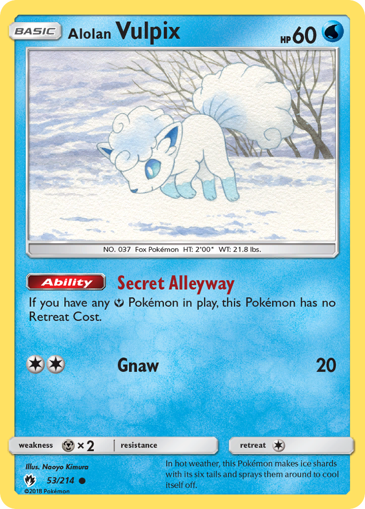 Alolan Vulpix 53 / 214