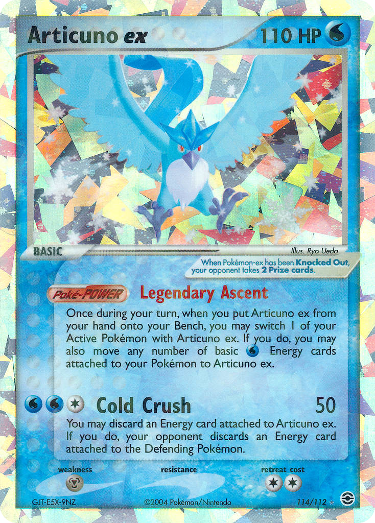Articuno ex 114 / 112