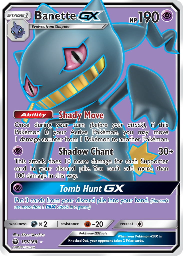 Banette-GX 157 / 168