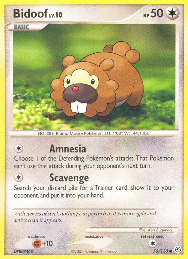 Bidoof 70 / 130