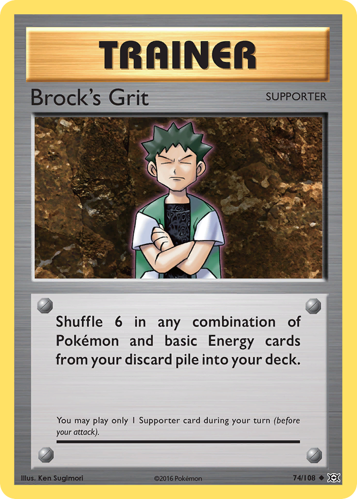 Brock's Grit 74 / 108