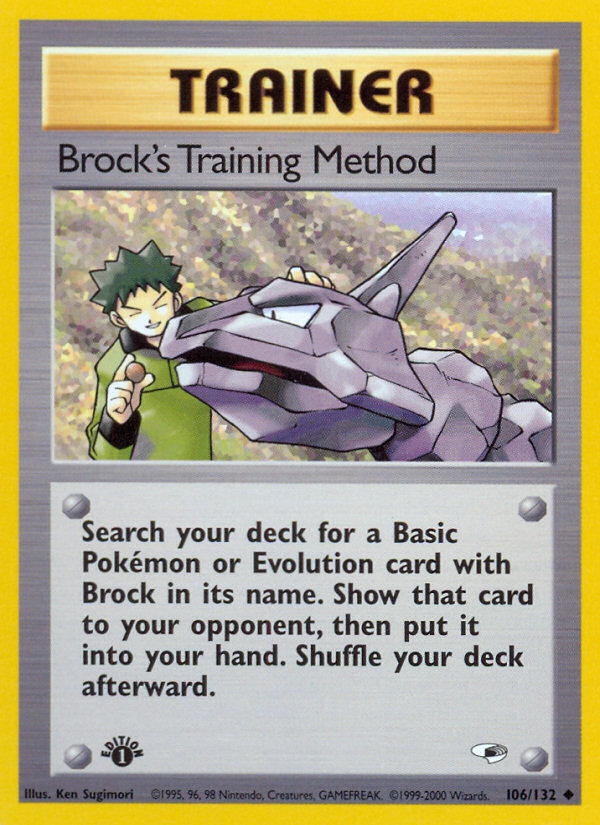 Brock's Training Method 106 / 132