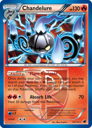 Chandelure 16 / 116