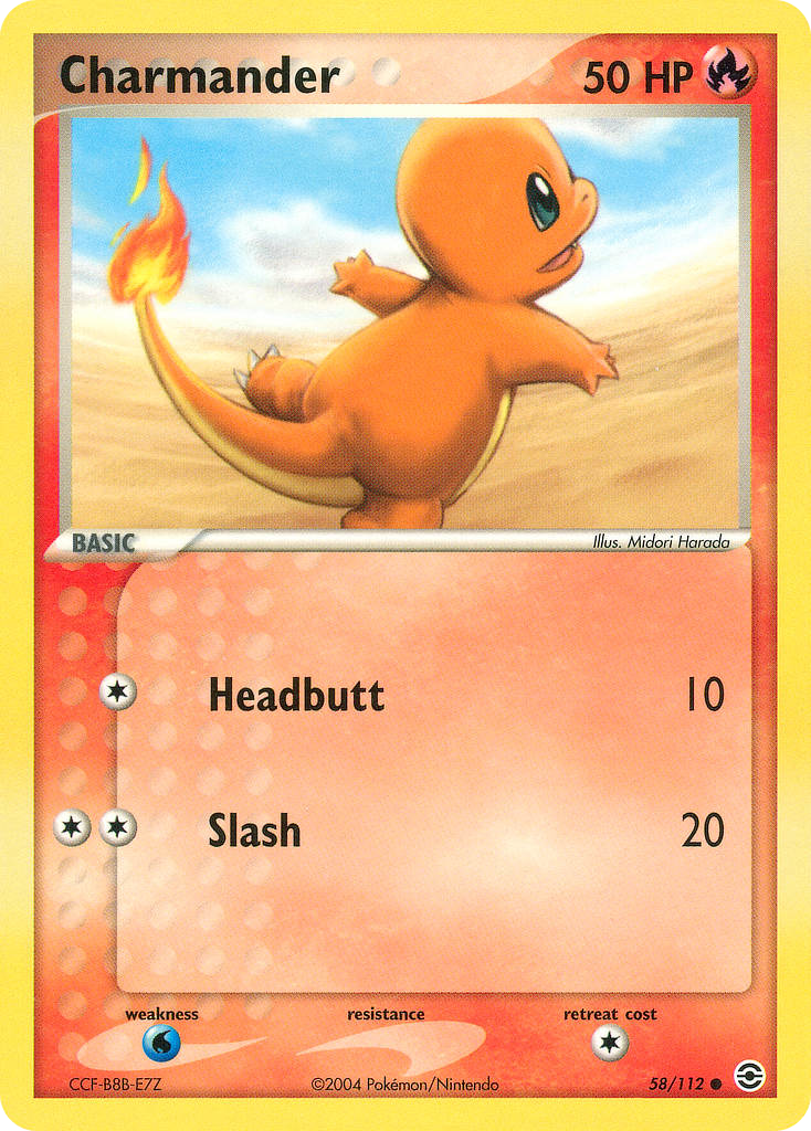 Charmander 58 / 112