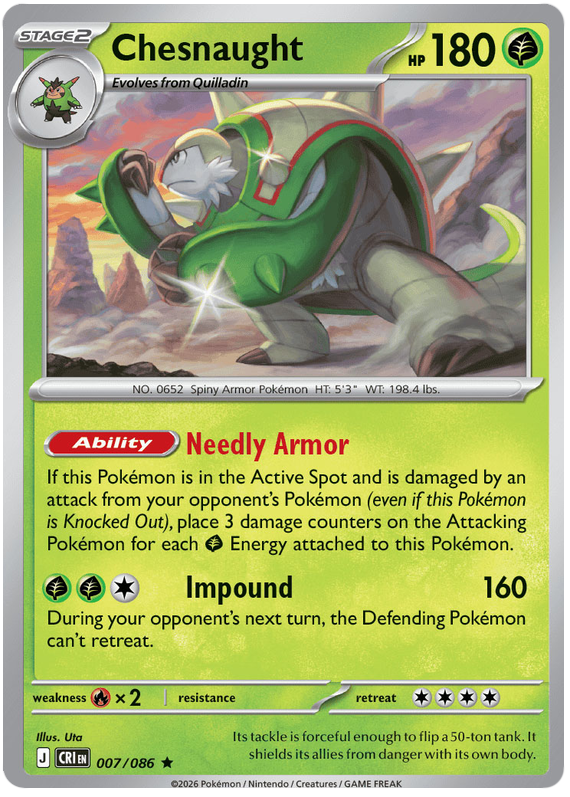 Chesnaught 7 / 86