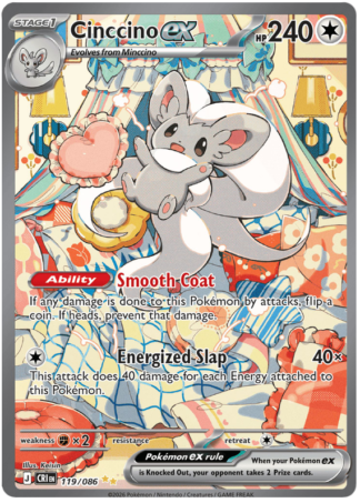 Cinccino ex 119 / 86