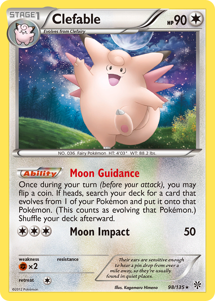 Clefable 98 / 135
