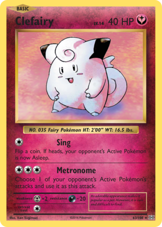Clefairy 63 / 108